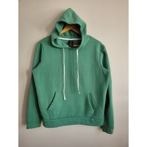 Lavone Comfy Light Green Hoodie Size Large